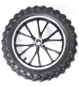 Roue avant complète pocket bike