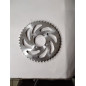 02// COURONNE M50 10/10  420 45 DENTS ALESAGE:50MM ENTRAXE 70MM