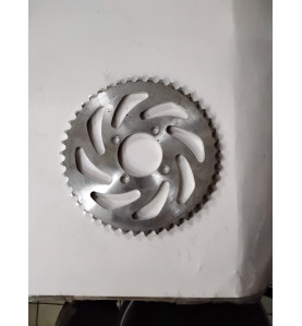 02// COURONNE M50 10/10  420 45 DENTS ALESAGE:50MM ENTRAXE 70MM