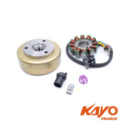 ZA / Carter allumage  Rotor + Stator quad KAYO AU200