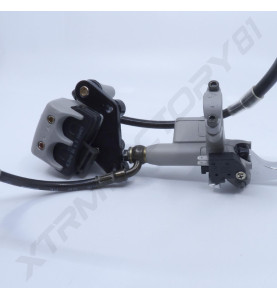 01// SYSTEME DE FREIN AVANT COMPLET DIRT BIKE MX60/70