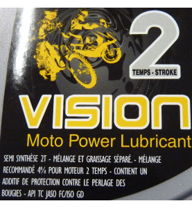 Huile moteur 2 temps quad moto
