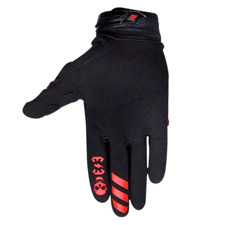 Gants cross SHOT DEVO BANDANA JAUNE ROUGE