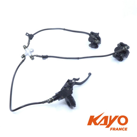 01// SYSTEME DE FREIN COMPLET AV KAYO PREDRATOR 110/125
