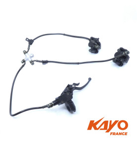 01// SYSTEME DE FREIN COMPLET AV KAYO PREDRATOR 110/125