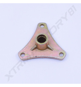 08// SUPPORT ARRIERE JANTE BIBOU/MOYEU ROUE ARRIERE 3 TROUS QUAD 110SPORTIF 