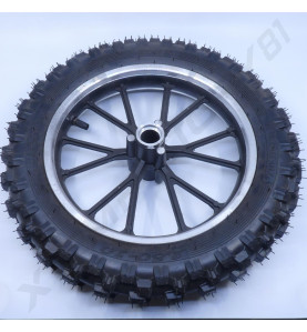 05//  ROUE AVANT SANS ROULEMENT 10'  POCKET BIKE