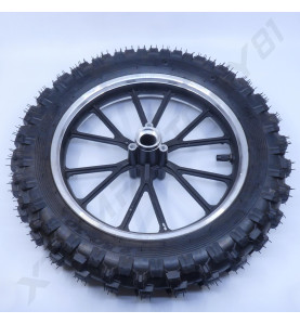 05//  ROUE AVANT SANS ROULEMENT 10'  POCKET BIKE
