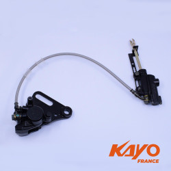 C / Système de freinage arrière  SYSTEME DE FREIN AR COMPLET KAYO TT