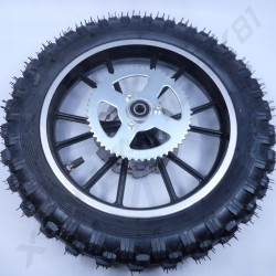 9 / ROUE ARRIERE  10/ ROUE ARRIERE COMPLETE 10' POCKET BIKE