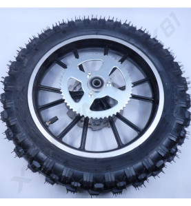 04// ROUE ARRIERE COMPLETE 10' POCKET BIKE