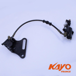 C / Système de freinage arrière  SYSTEME DE FREIN AR COMPLET KAYO KT50