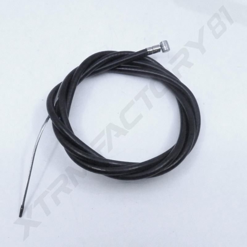 CABLE FREIN ARRIERE POCKET BIKE CABLE 125CM GAINE 110CM