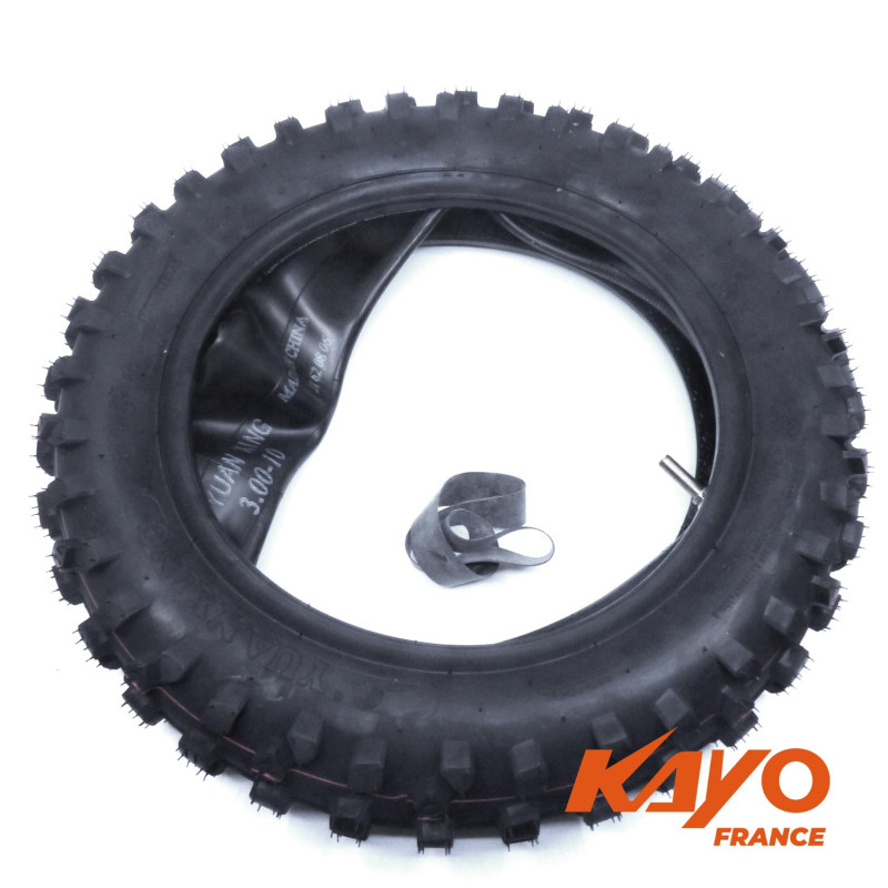 01// KIT PNEU AR 3.00X10 KAYO