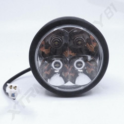 A / Chassis et carénage  28/ OPTIQUE PHARE LED AVANT BUGGY BLAZER 200 CC