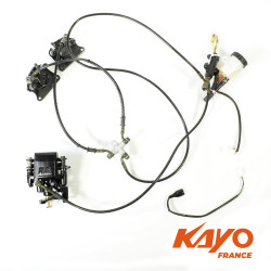 B / Système de freinage avant  01/ SYSTEME DE FREIN COMPLET KAYO AU200