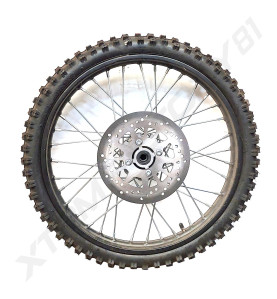Roue avant complète dirt bike 19'