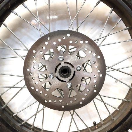 Roue avant complète dirt bike 19'