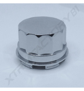 02// CAPUCHON CHROME ECROU ROUE JEEP