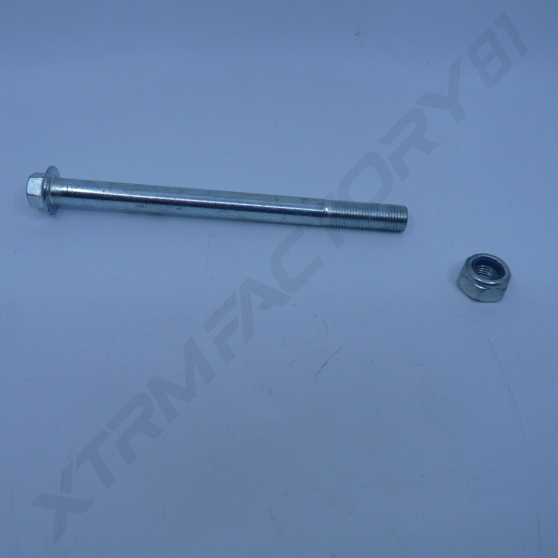12//  AXE ROUE ARRIERE POCKET BIKE MX COBRA D12X154MM