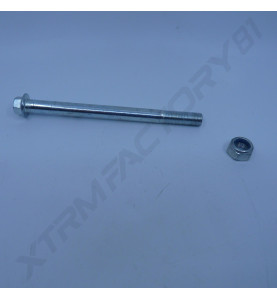12//  AXE ROUE ARRIERE POCKET BIKE MX COBRA D12X154MM