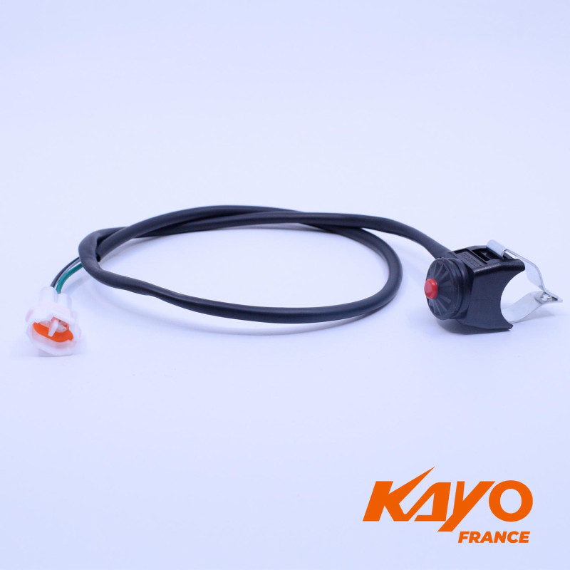 07// Coupe circuit bouton KAYO TT125/140 - vue 2