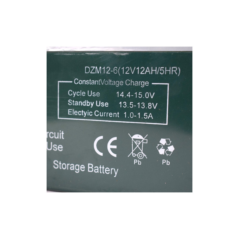 01// BATTERIE 12V 12AH QUAD ELEC A VISSER - vue 2