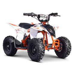 Quad Electrique 800w Enfant Orange Utilitaire - Extrem Motos