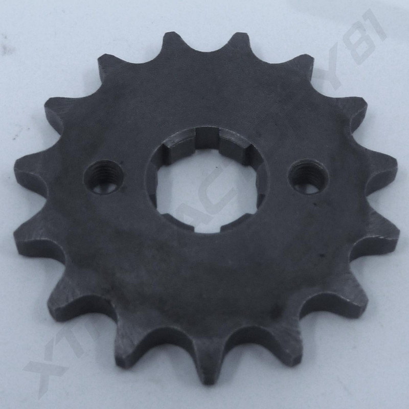 PIGNON SORTIE DE BOITE 15 DENTS ENTRAXE 35MM D20 MM