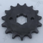 PIGNON SORTIE DE BOITE 15 DENTS ENTRAXE 35MM D20 MM