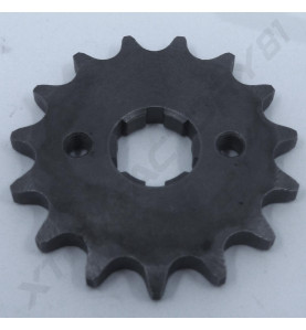 PIGNON SORTIE DE BOITE 15 DENTS ENTRAXE 35MM D20 MM