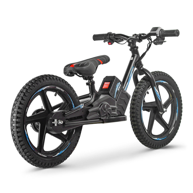 Draisienne électrique RIRIBIKE RTX6 24V Pour Enfants - Moteur 250W, Vitesse Réglable, Autonomie 1h15 | À Partir De 5 Ans, Jusqu’à 38 Kg | Rouge Vif - 14