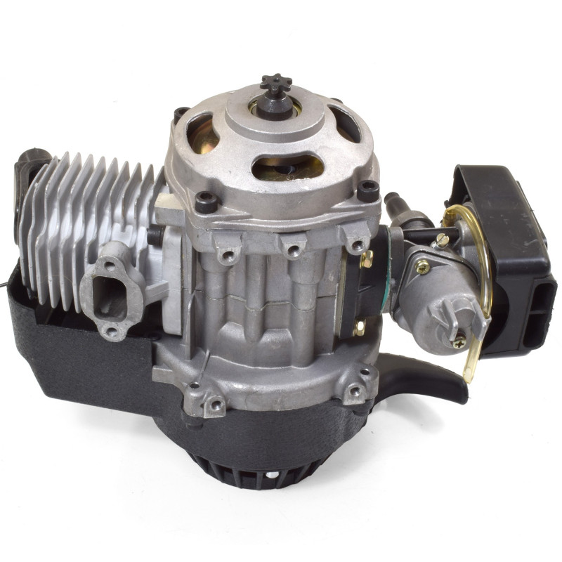 MOTEUR POCKET 49CC CLOCHE 25H/ MINI GP - vue 3