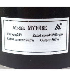 Moteur électrique 500 Watts 24 V aimant permanent