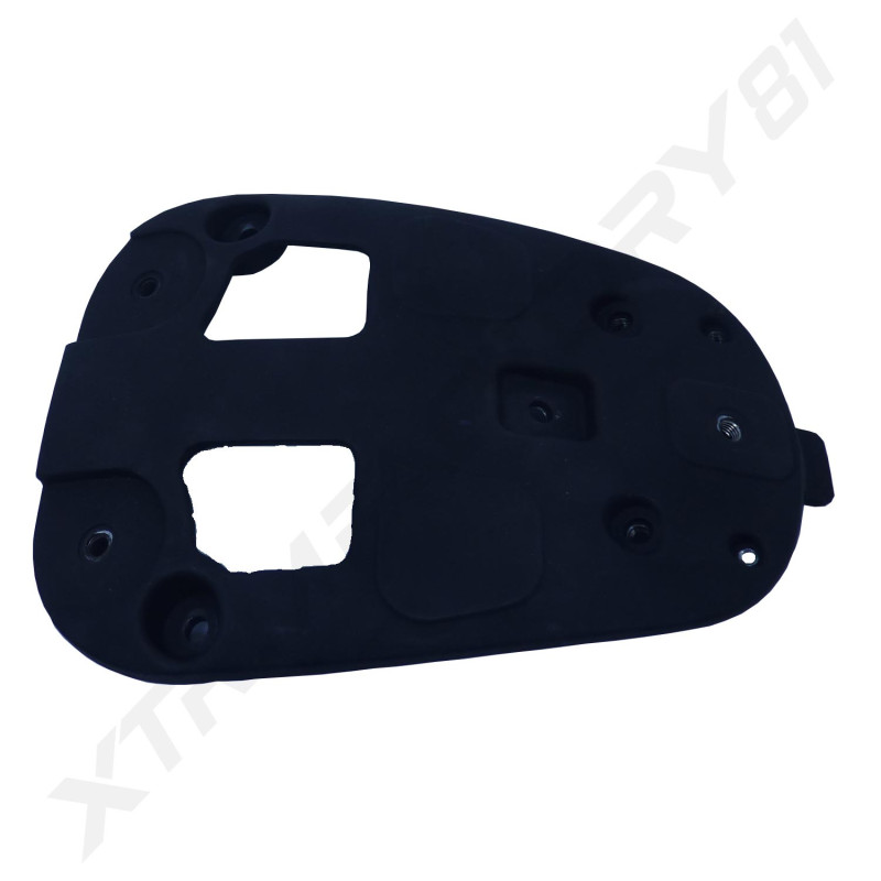 PLATINE PASSAGE DE ROUE/GARDE BOUE ARRIERE KIDEN 125CC MODELE M