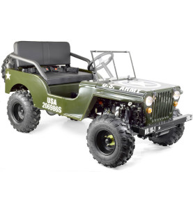 Jeep Willys pour enfant - MOTEUR 150cc - EIM