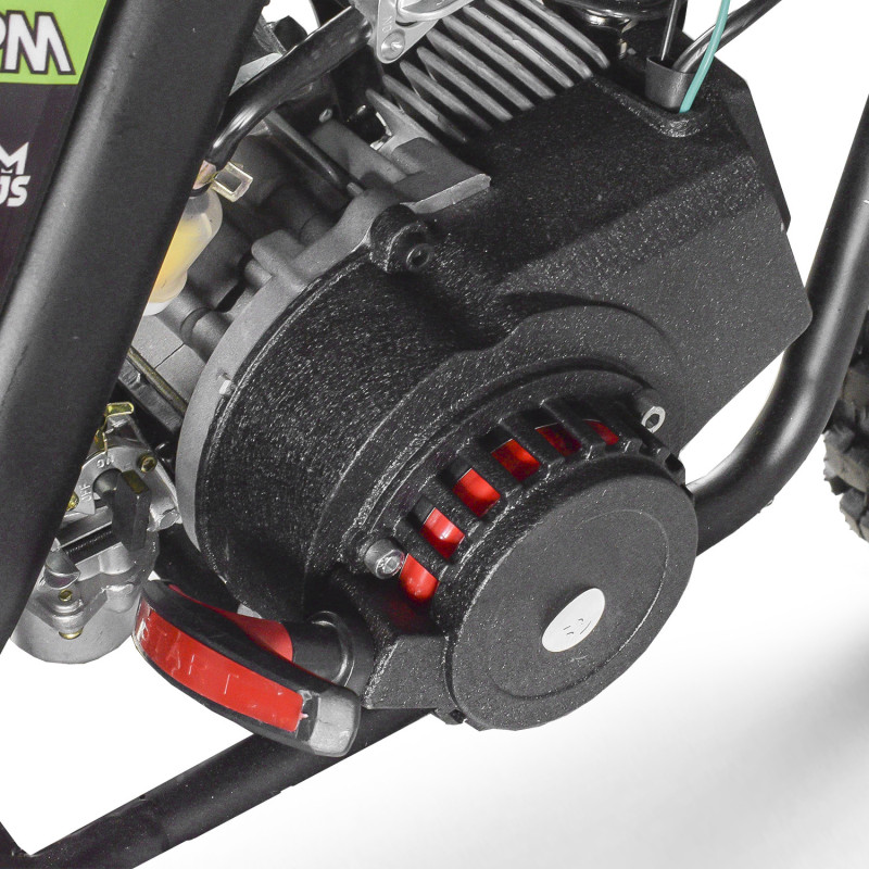 Mini moto 50cc pour enfant MX STORM Rouge - vue 10