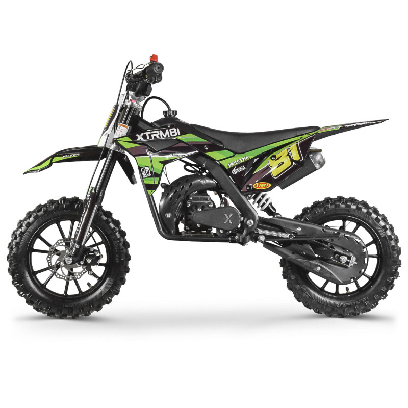 Pocket cross 50cc pour enfant MX STORM Vert - vue 5