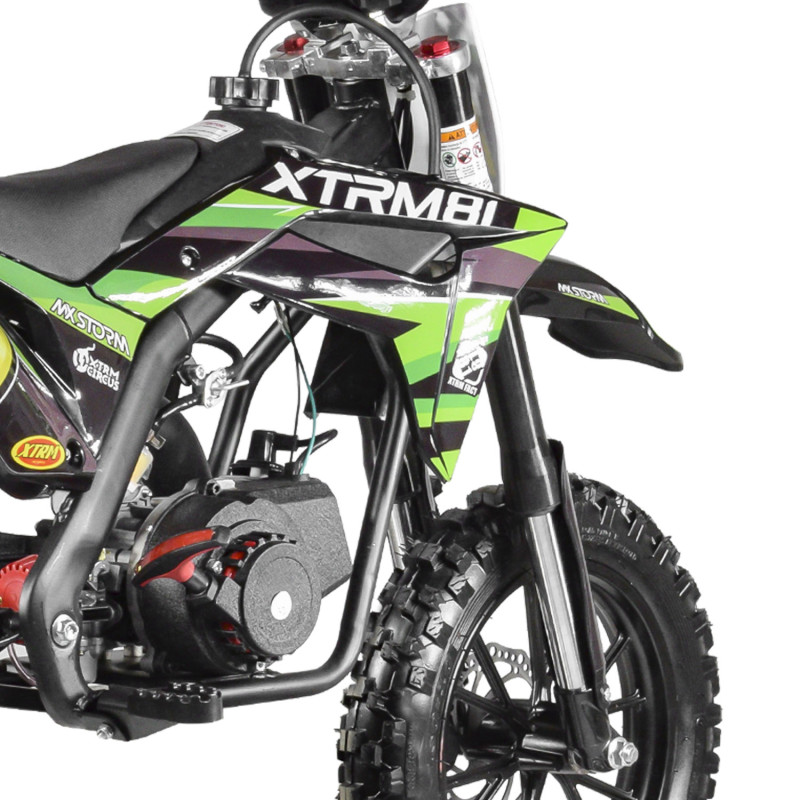 Pocket cross 50cc pour enfant MX STORM Vert - vue 13