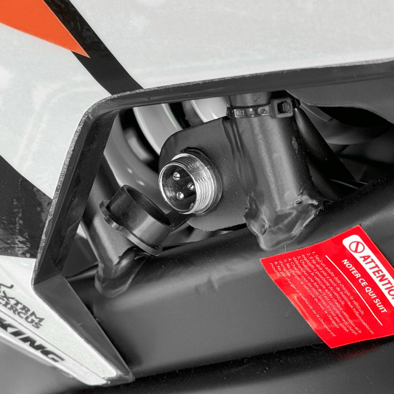 Dirt bike électrique 1600W NRJ 14/12 Orange - vue 4