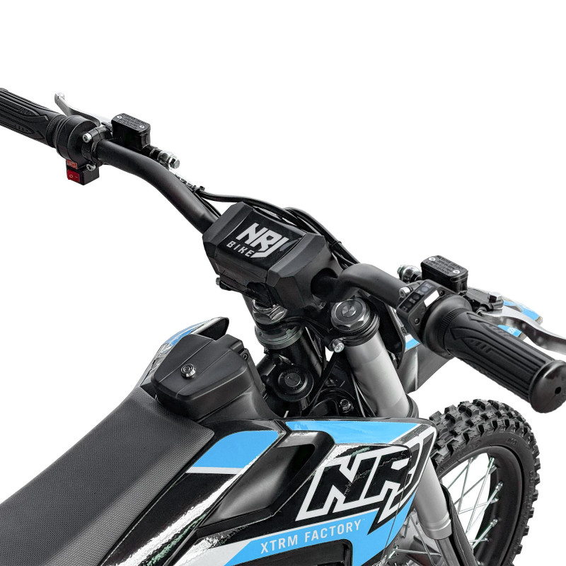 Dirt bike électrique 2000W NRJ 14/12 Bleu - vue 4