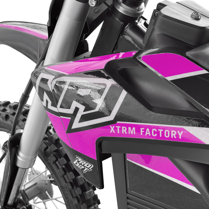 Dirt bike électrique 1600W NRJ 14/12 Rose - vue 4