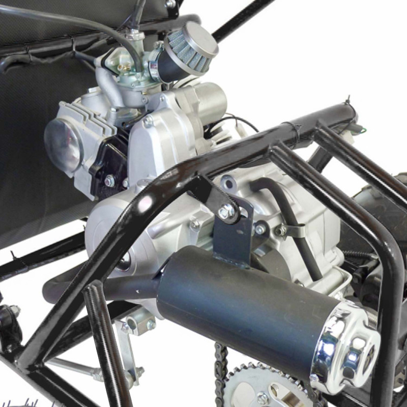 Buggy 110cc enfant 2 places Jaune - vue 4