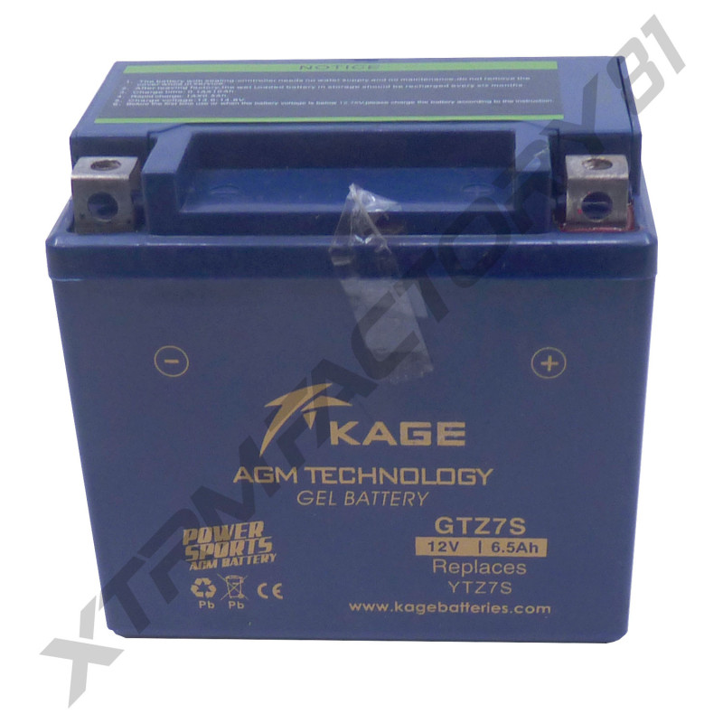 Batterie 12V  6.5 AH GTZ7-BS
