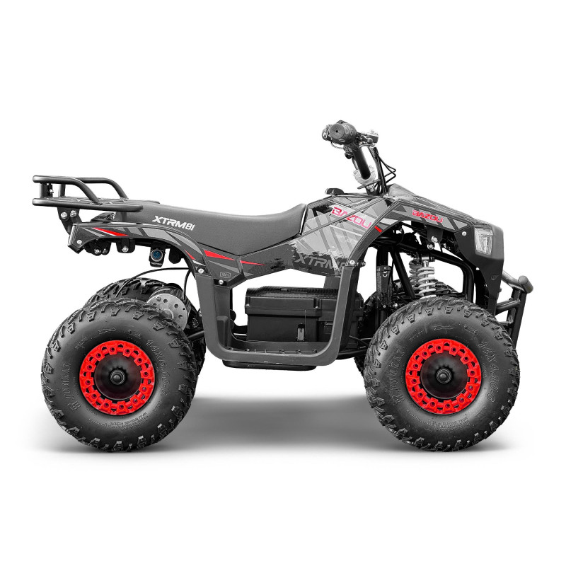 Petit quad électrique pour enfant 1000W MINI BAZOU Rouge - vue 3