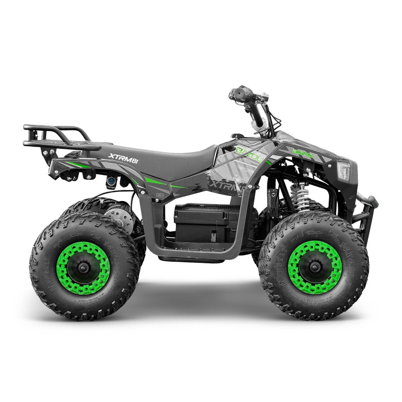 Pocket quad électrique pour enfant 1000W MINI BAZOU Vert - vue 3