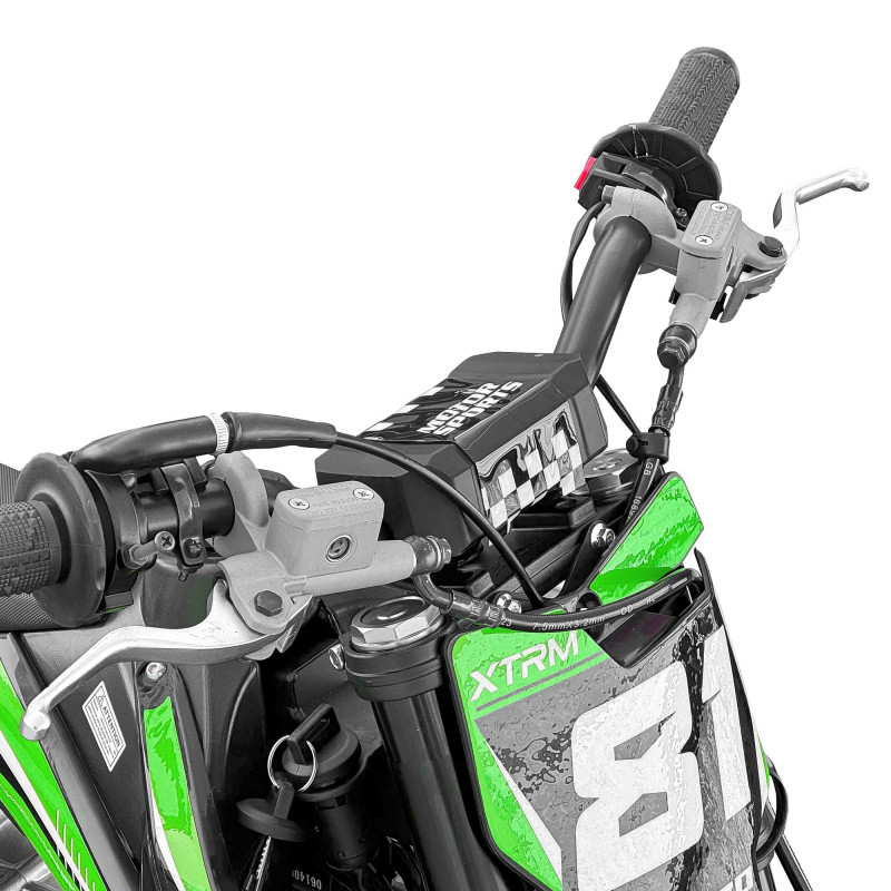Mini motocross enfant 70cc 12/10 MX70 Vert - vue 6