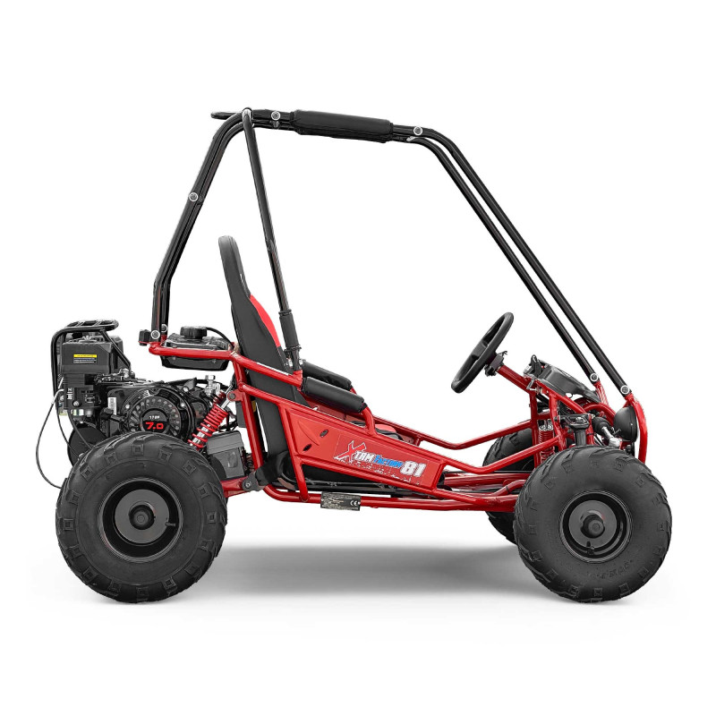 Buggy 200cc enfant 2 places - Buggy BOLT Rouge - vue 3