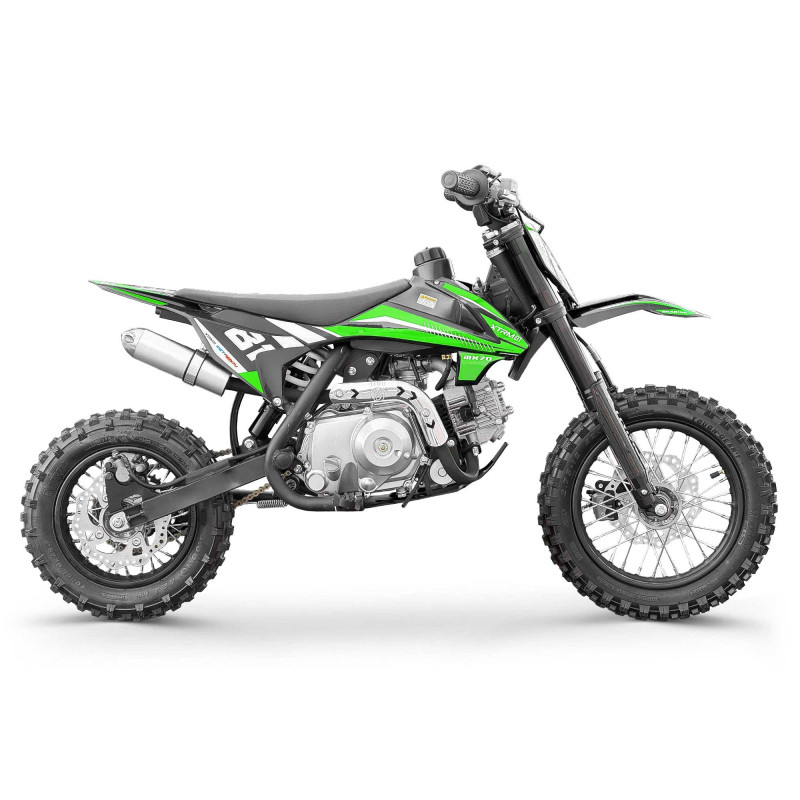 Mini motocross enfant 70cc 12/10 MX70 Vert - vue 2