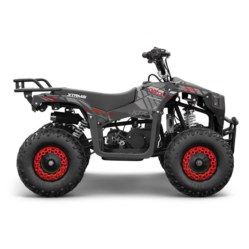 Pocket quad enfant 50cc 2t MINI BAZOU ROUGE - vue 3
